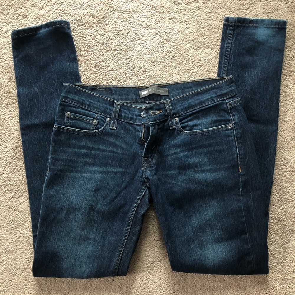 low rise Levi Jeans